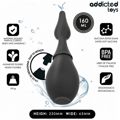 ADDICTED TOYS - TRAVEL CLEANER SILICONE MODEL 1 - My naughty haven #