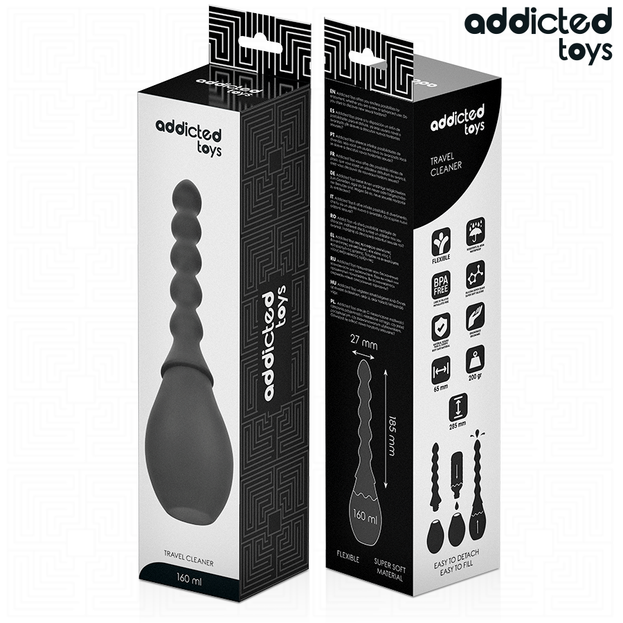 ADDICTED TOYS - TRAVEL CLEANER SILICONE MODEL 2 - My naughty haven #