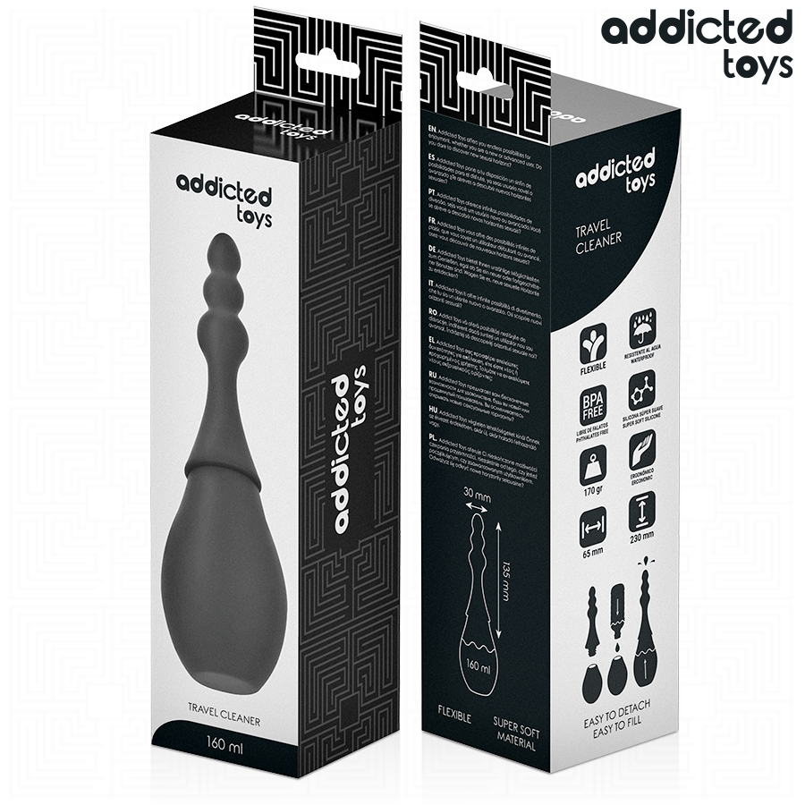 ADDICTED TOYS - TRAVEL CLEANER SILICONE MODEL 4 - My naughty haven #