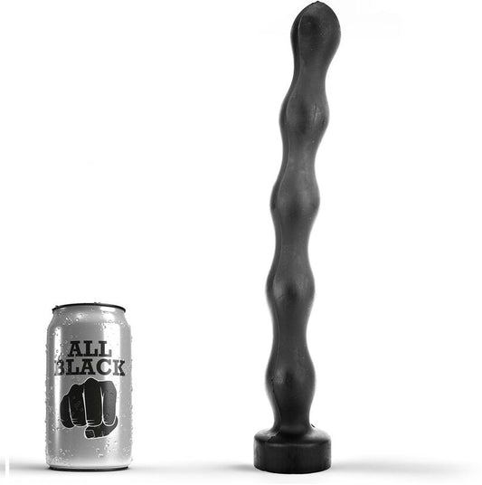 ALL BLACK - ANAL PLUG BALL 32 CM - My naughty haven #