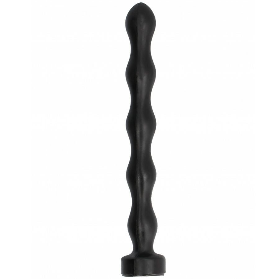 ALL BLACK - ANAL PLUG BALL 32 CM - My naughty haven #