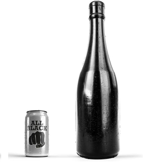 ALL BLACK - BOTTLE 39,5 CM - My naughty haven #