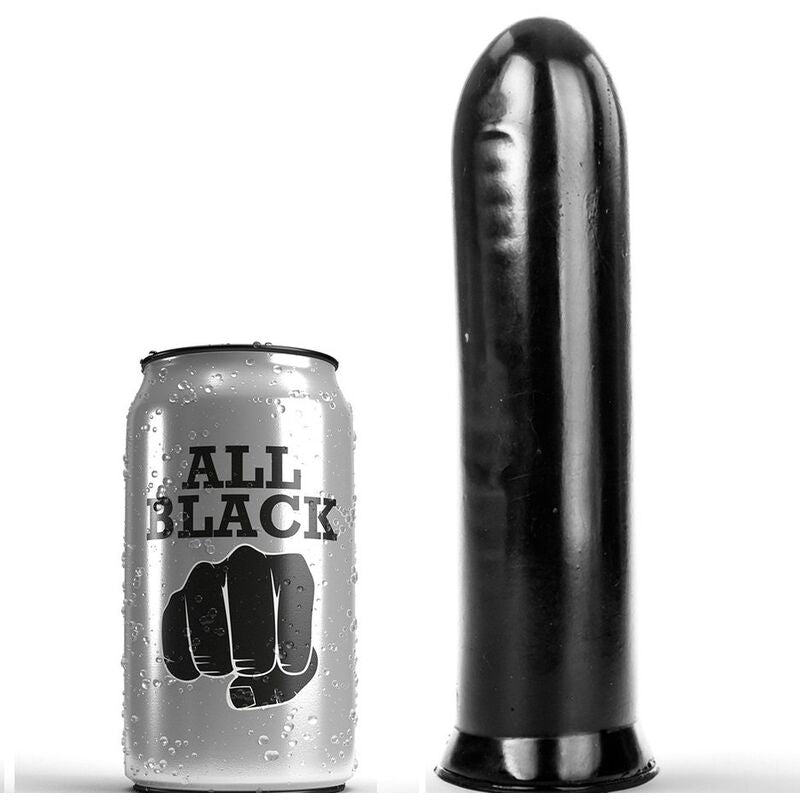 ALL BLACK - DILDO BLACK 19 CM - My naughty haven #
