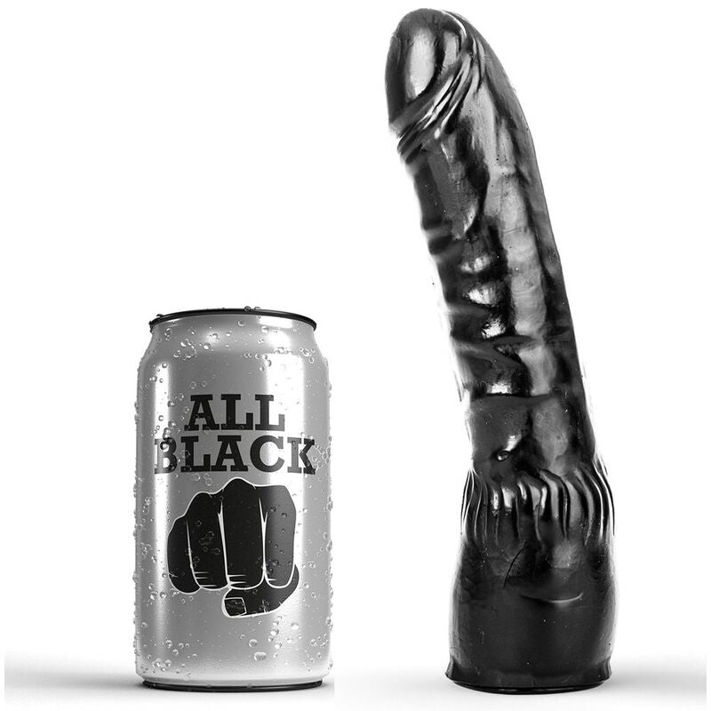 ALL BLACK - DILDO BLACK REALISTIC 20 CM - My naughty haven #