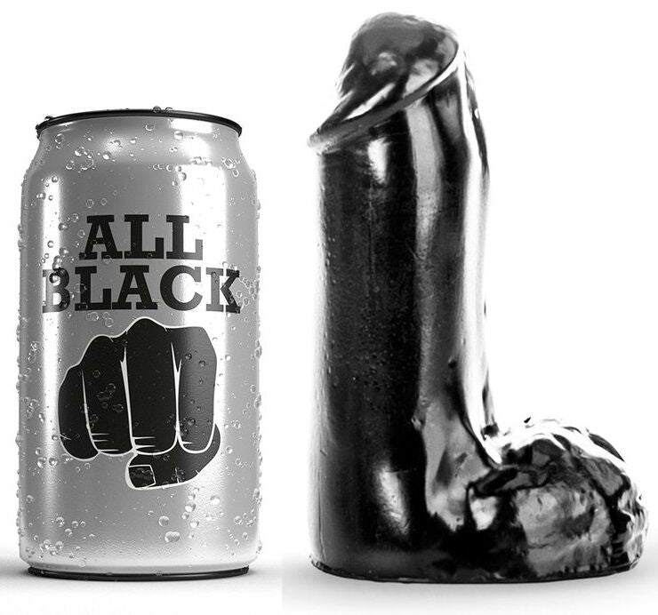 ALL BLACK - DILDO REALISTIC 13 CM - My naughty haven #