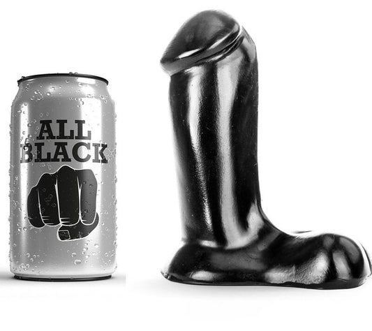 ALL BLACK - DILDO REALISTIC 14 CM - My naughty haven #