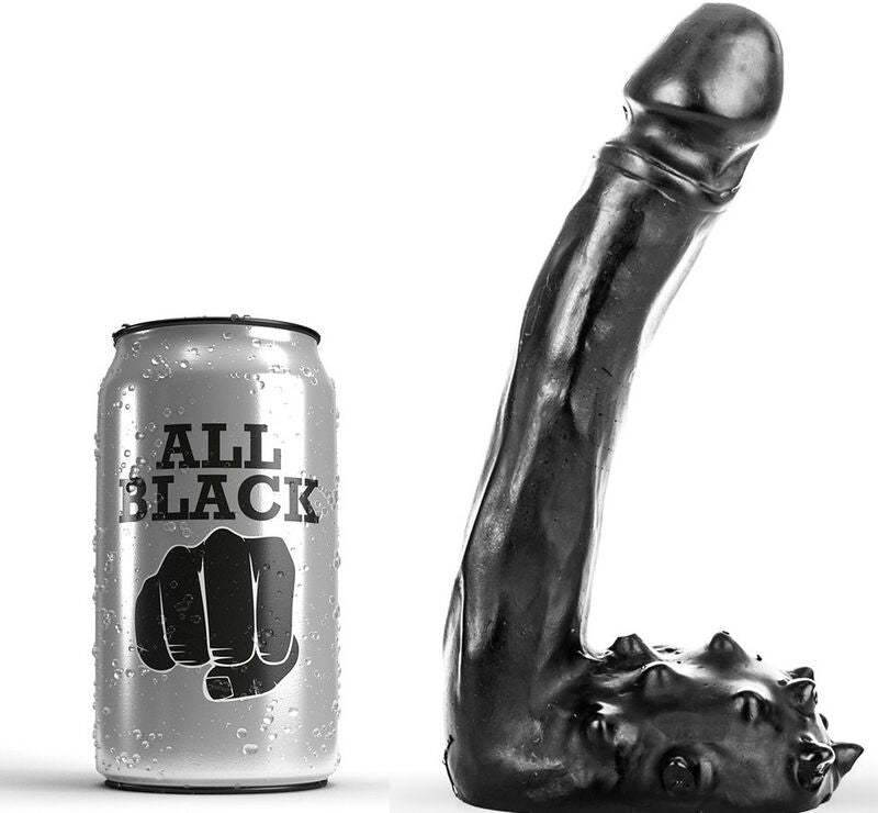 ALL BLACK - DILDO REALISTIC 19 CM - My naughty haven #