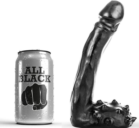 ALL BLACK - DILDO REALISTIC 19 CM - My naughty haven #