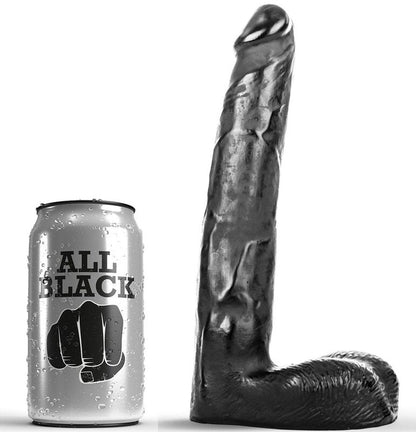 ALL BLACK - DILDO REALISTIC 21 CM - My naughty haven #