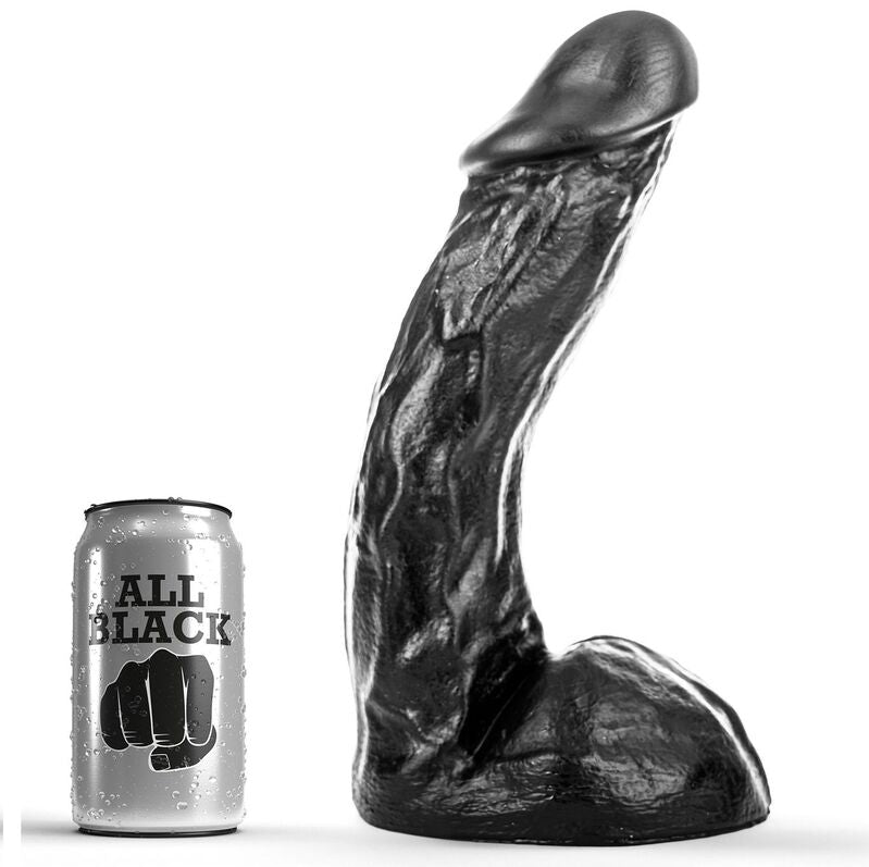 ALL BLACK - DONG 28 CM - My naughty haven #