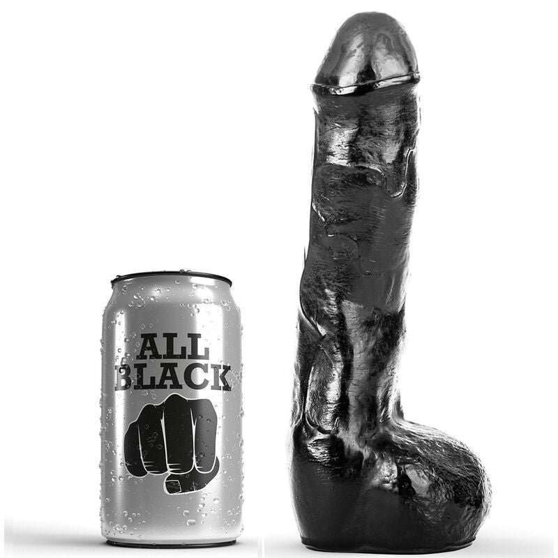 ALL BLACK - PENE REALISTIC ANAL 20 CM - My naughty haven #
