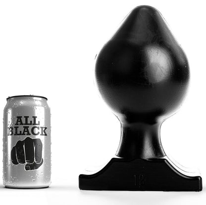 ALL BLACK - PLUG 22,5 CM 12 INCH - My naughty haven #