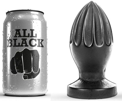 ALL BLACK - PLUG ANAL 12 CM - My naughty haven #