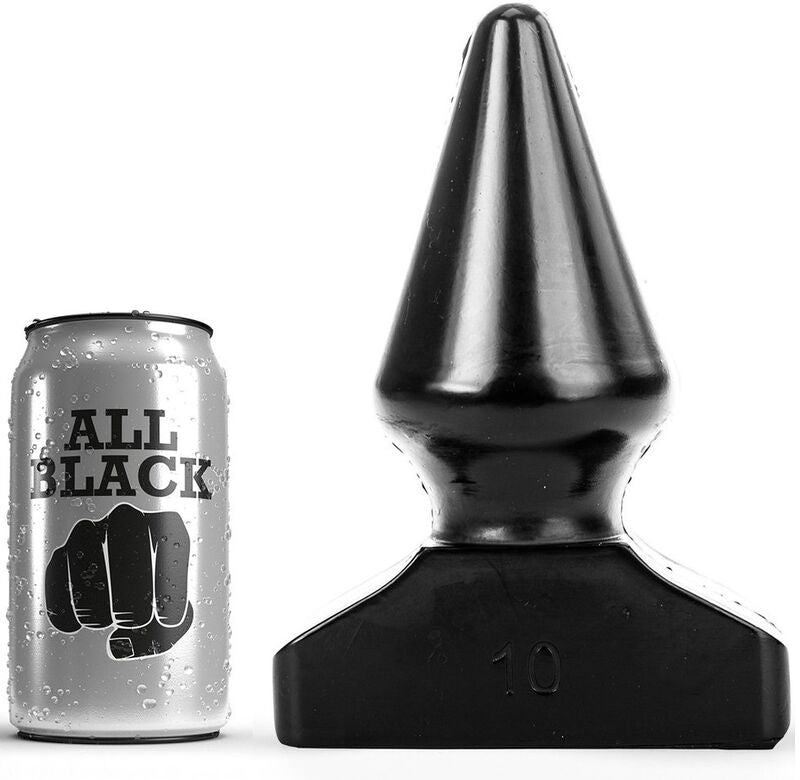 ALL BLACK - PLUG ANAL 20,5 CM - My naughty haven #