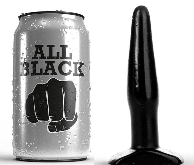 ALL BLACK - PLUG BLACK 11 CM - My naughty haven #