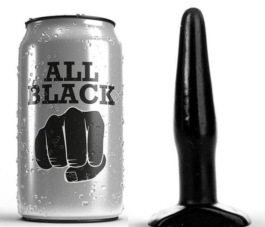 ALL BLACK - PLUG BLACK 11 CM - My naughty haven #
