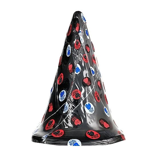 ALL BLACK - PLUG TRIANGULAR 30 CM - My naughty haven #