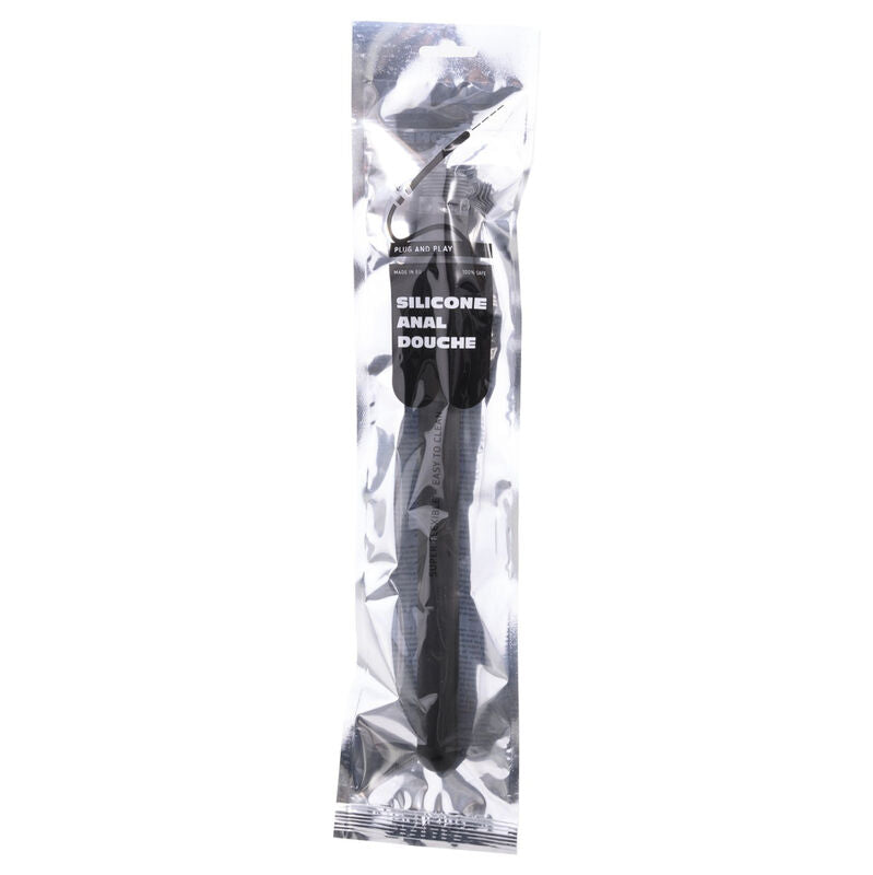 ALL BLACK - SHOWER ANAL HINCHABLE SILICONE 27 CM - My naughty haven #
