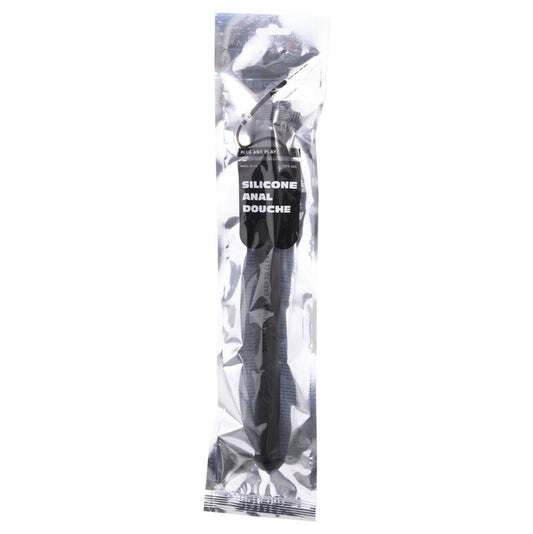 ALL BLACK - SHOWER ANAL HINCHABLE SILICONE 27 CM - My naughty haven #