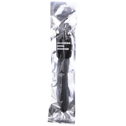 ALL BLACK - SHOWER ANAL SILICONE SISTEMA STOPPER 27 CM - My naughty haven #