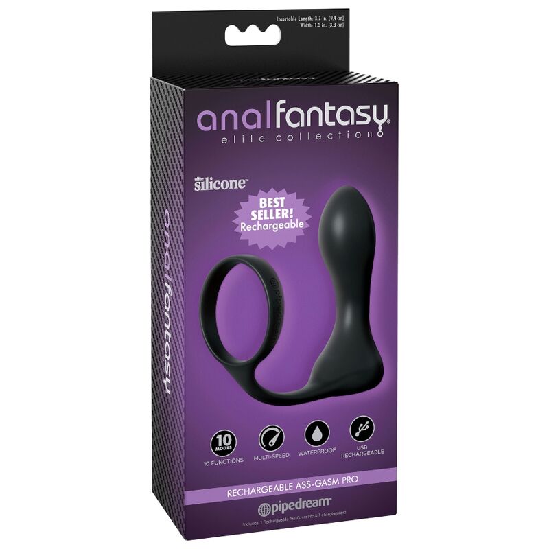 ANAL FANTASY ELITE COLLECTION - ПРЕЗАРЕЖДАЩ СЕ РАЗШИРИТЕЛ ASS-GASM PRO
