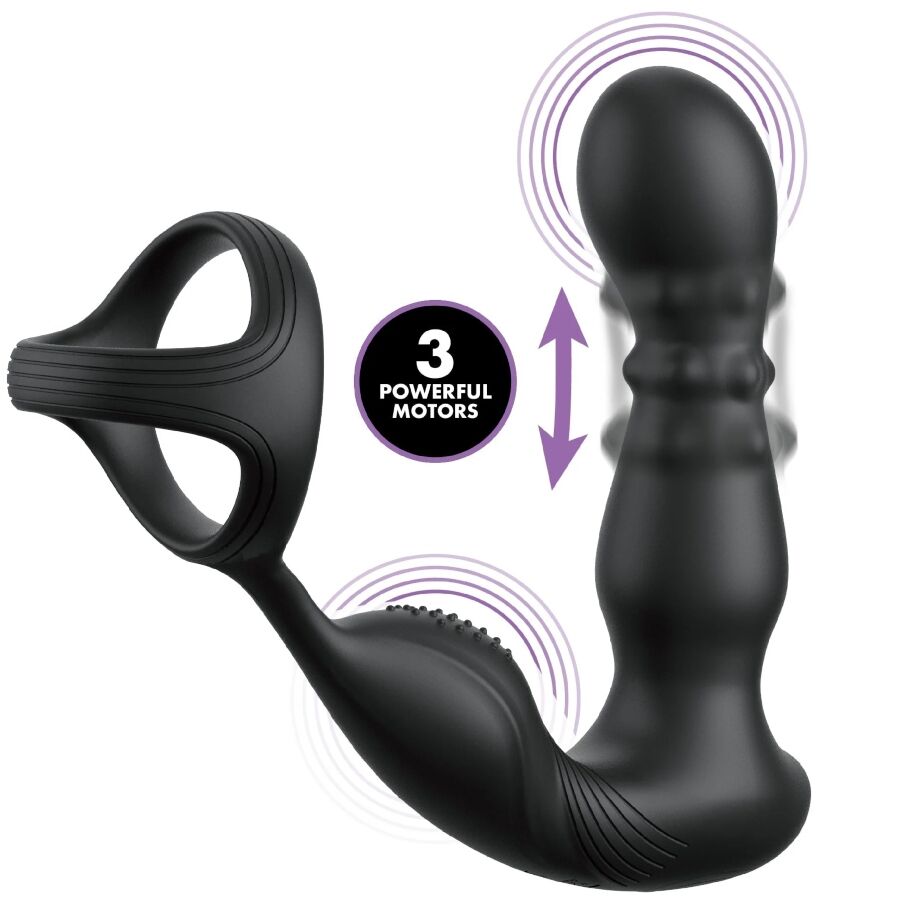 ANAL FANTASY ELITE COLLECTION - VIBRATING ANAL RING AND MASSAGER WITH REMOTE CONTROL - My naughty haven #