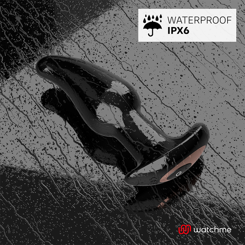 ANBIGUO - WATCHME REMOTE CONTROL ANAL PLUG VIBRATOR WITH ROTATION OF AMADEUS PEARLS - My naughty haven #