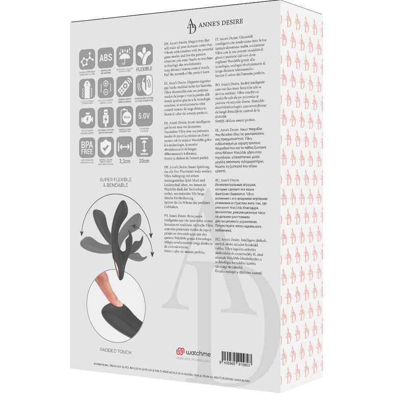 ANNE'S DESIRE - ТЕХНОЛОГИЯ ЗА ДИСТАНЦИОННО УПРАВЛЕНИЕ RABBIT ЧЕРЕН/ЗЛАТЕН ЧАСОВНИК