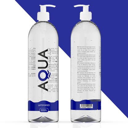 AQUA QUALITY - WATER BASED LUBRICANT 1000 ML - My naughty haven #