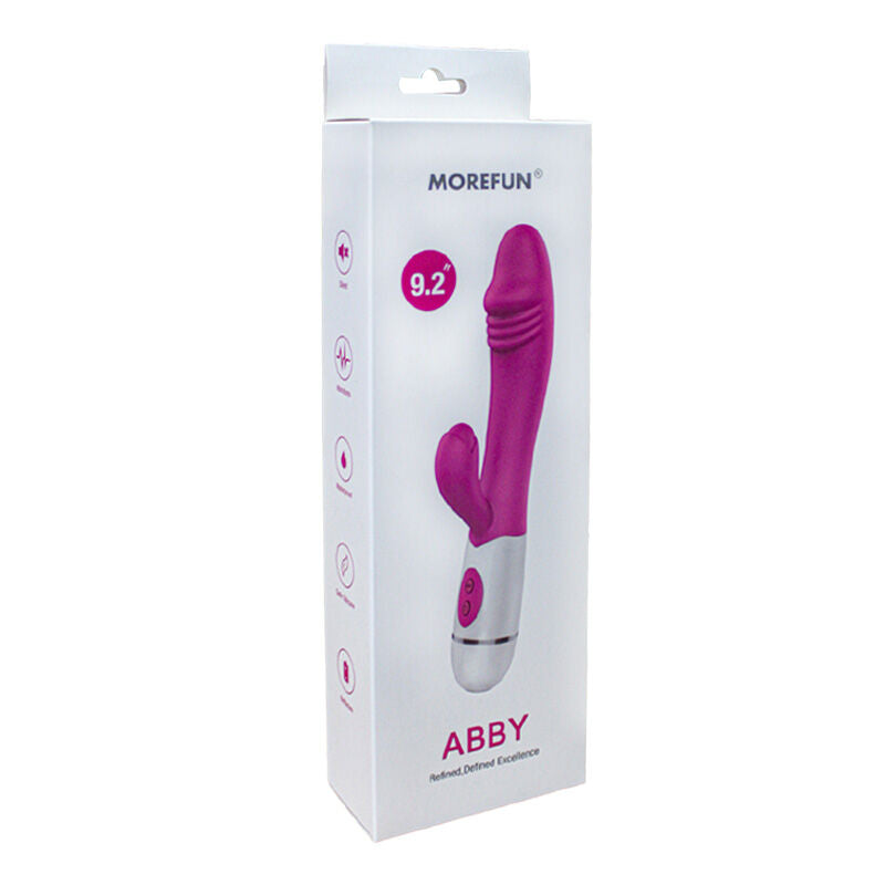 ARMONY - ABBY VIBRATOR & STIMULATOR 16 SPEEDS PINK - My naughty haven #
