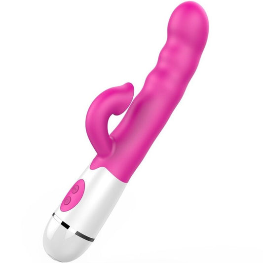 ARMONY - AMIR VIBRATOR MULTIFUNCTION WITH STIMULATING TONGUE 16 SPEEDS PINK - My naughty haven #