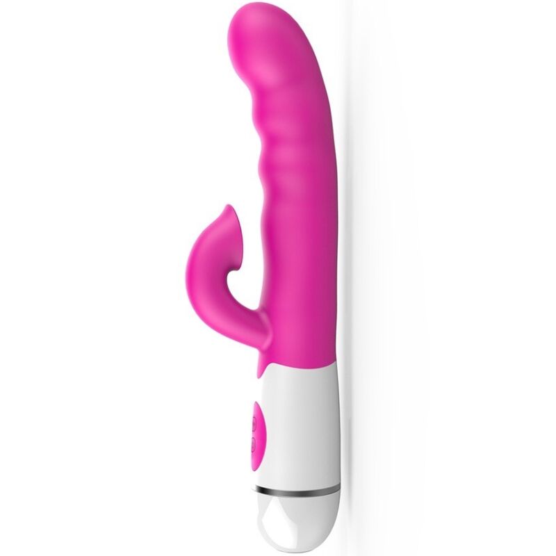 ARMONY - AMIR VIBRATOR MULTIFUNCTION WITH STIMULATING TONGUE 16 SPEEDS PINK - My naughty haven #