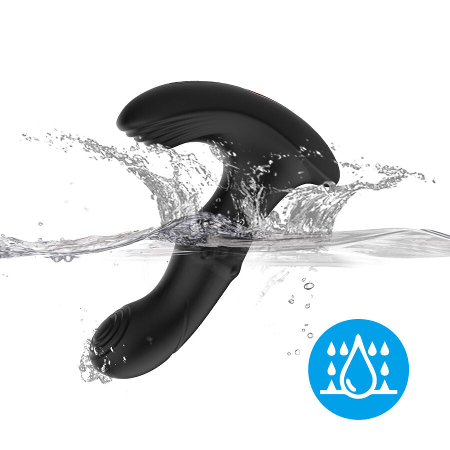 ARMONY - АНАЛЕН ВИБРАТОР ЗА ПРОСТАТА С ДИСТАНЦИОННО УПРАВЛЕНИЕ, ЧЕРЕН