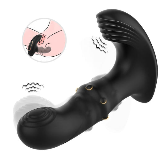 ARMONY - ANAL PROSTATE VIBRATOR REMOTE CONTROL BLACK - My naughty haven #