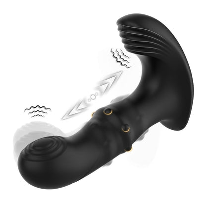 ARMONY - ANAL PROSTATE VIBRATOR REMOTE CONTROL BLACK - My naughty haven #