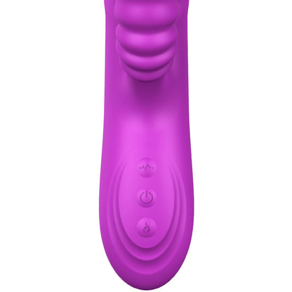 ARMONY - ANGELIA MULTIFUNCTION VIBRATOR DOUBLE TONGUE VIOLET HEAT EFFECT - My naughty haven #