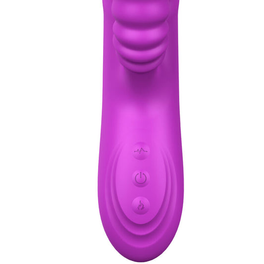 ARMONY - ANGELIA MULTIFUNCTION VIBRATOR WITH STIMULATING TONGUE VIOLET HEAT EFFECT - My naughty haven #