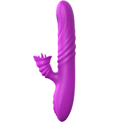 ARMONY - ANGELIA MULTIFUNCTION VIBRATOR WITH STIMULATING TONGUE VIOLET HEAT EFFECT - My naughty haven #