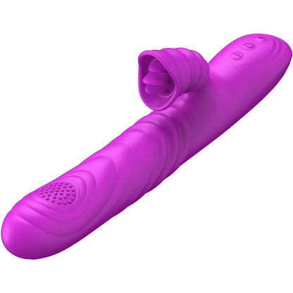 ARMONY - ANGELIA MULTIFUNCTION VIBRATOR WITH STIMULATING TONGUE VIOLET HEAT EFFECT - My naughty haven #