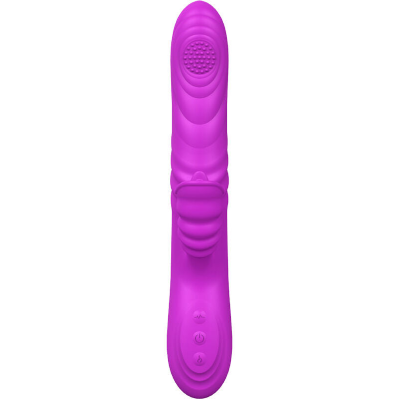ARMONY - ANGELIA MULTIFUNCTION VIBRATOR WITH STIMULATING TONGUE VIOLET HEAT EFFECT - My naughty haven #