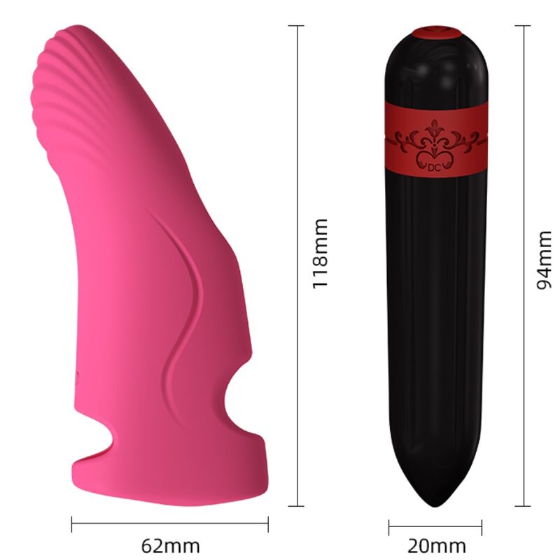 ARMONY - AURORA VIBRATOR FINGER FUCHSIA - My naughty haven #
