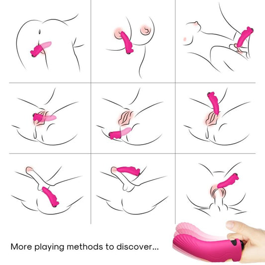 ARMONY - AURORA VIBRATOR FINGER FUCHSIA - My naughty haven #