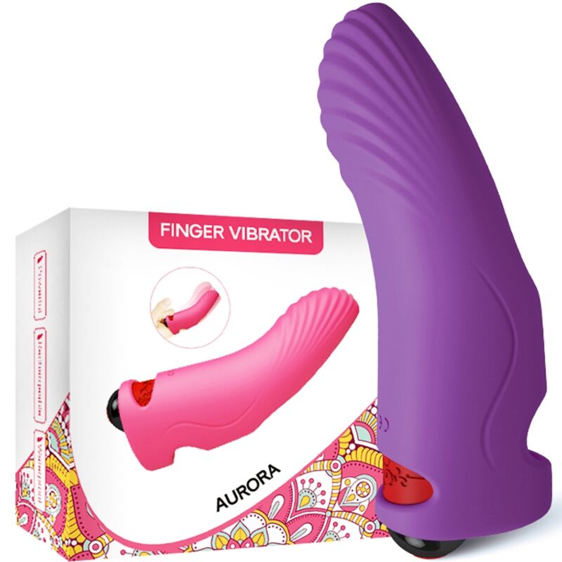 ARMONY - AURORA VIBRATOR FINGER PURPLE - My naughty haven #