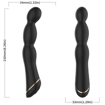 ARMONY - BAMBU VIBRATOR ADJUSTABLE BLACK - My naughty haven #