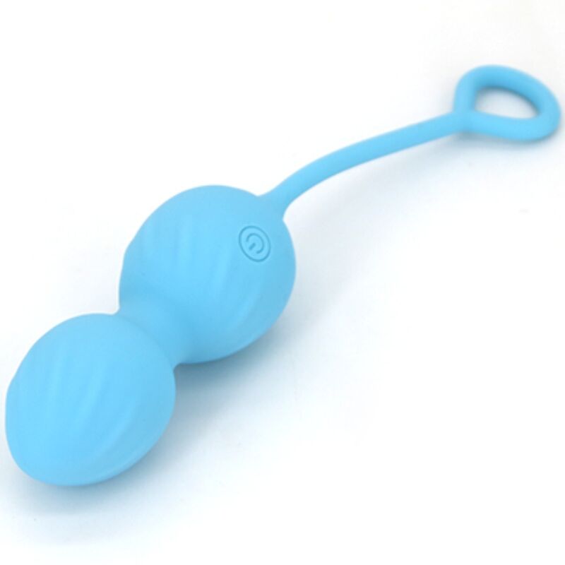 ARMONY - BLOSSOMS VAGINAL DUMBBELL VIBRATION REMOTE CONTROL 10 VIBRATIONS BLUE - My naughty haven #
