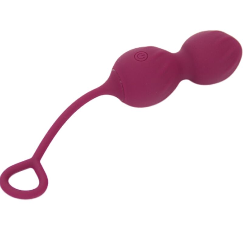 ARMONY - BLOSSOMS VAGINAL DUMBBELL VIBRATION REMOTE CONTROL 10 VIBRATIONS DARK RED - My naughty haven #