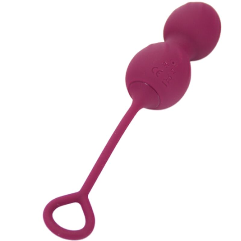 ARMONY - BLOSSOMS VAGINAL DUMBBELL VIBRATION REMOTE CONTROL 10 VIBRATIONS DARK RED - My naughty haven #