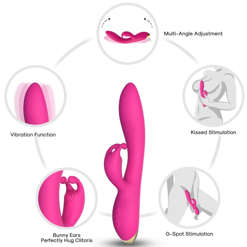 ARMONY - BONNIE VIBRATOR RABBIT FUCHSIA - My naughty haven #