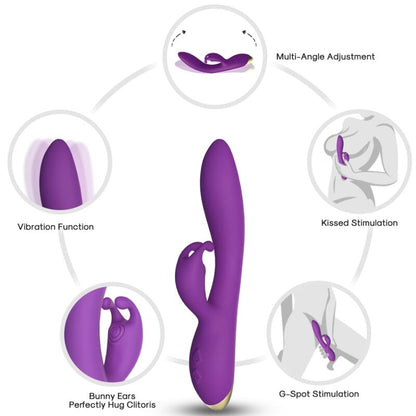 ARMONY - BONNIE VIBRATOR RABBIT PURPLE - My naughty haven #