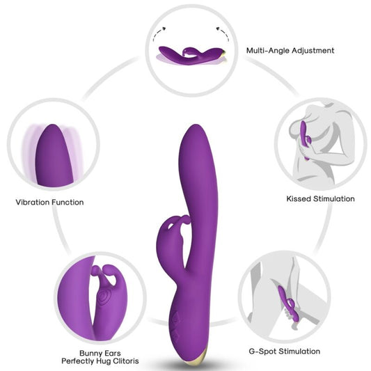 ARMONY - BONNIE VIBRATOR RABBIT PURPLE - My naughty haven #